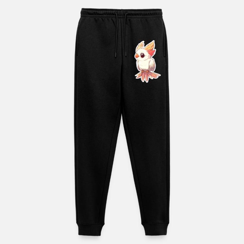 Kakadu - Männer Premium Bio Jogginghose - Schwarz