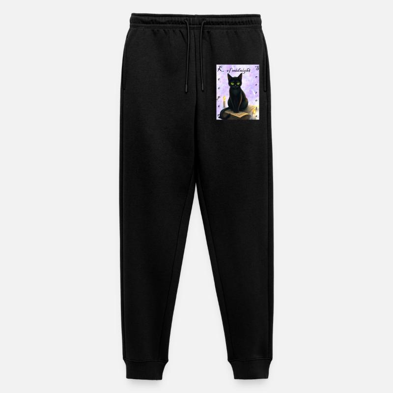 Hüter der Mitternachtsgeheimnisse - Männer Premium Bio Jogginghose - Schwarz