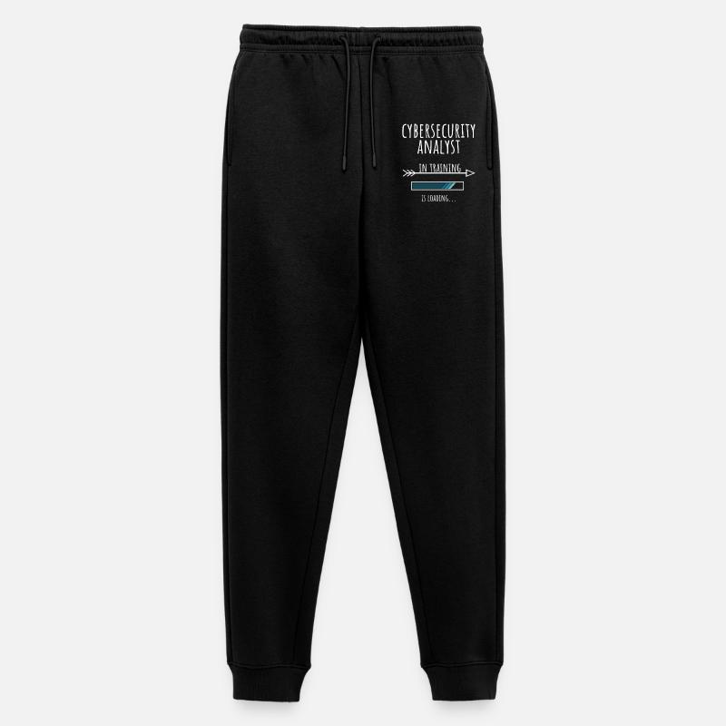 Cybersecurity Analyst Geschenk Beruf Ausbildung - Männer Premium Bio Jogginghose - Schwarz