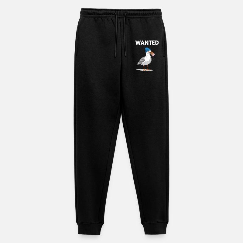 Gesucht Möwe Eiscreme Abenteuer - Pantalon de jogging Premium bio Homme - noir