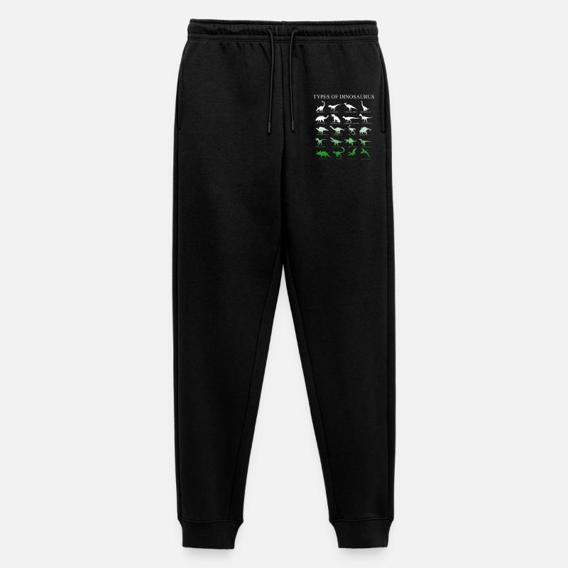 Dinosaurier - Männer Premium Bio Jogginghose - Schwarz