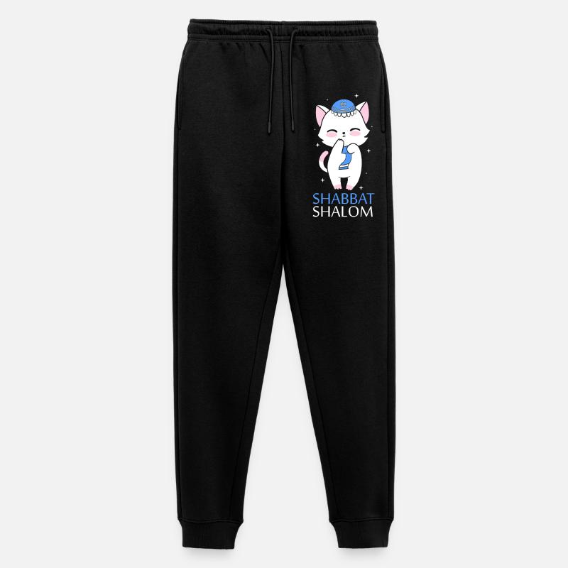 Hanoukka Hanoukka Hanoukka - Pantalon de jogging Premium bio Homme - noir