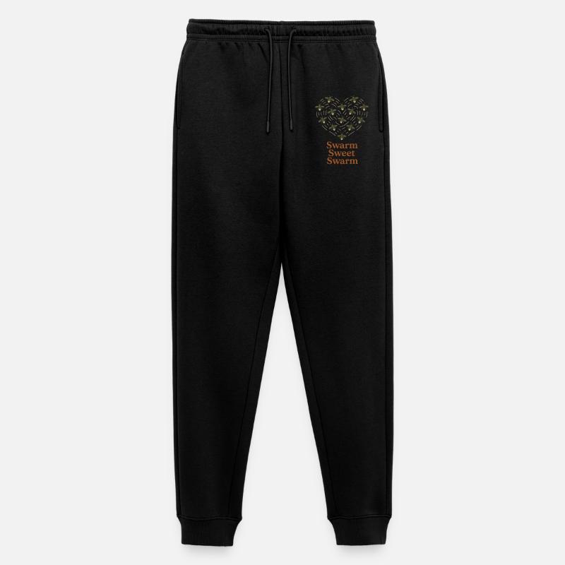 Firefly Summer Night Glow Bug Nostalgic - Männer Premium Bio Jogginghose - Schwarz