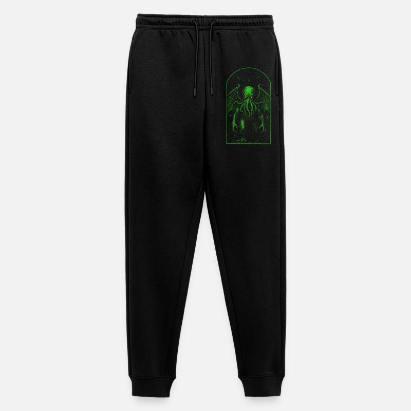 Cthulhu und der unendliche Kosmos - Männer Premium Bio Jogginghose - Schwarz