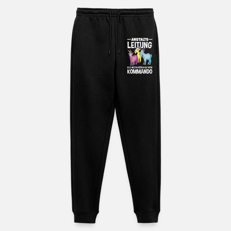 Anstaltsleitung Chef Leitung - Männer Premium Bio Jogginghose - Schwarz