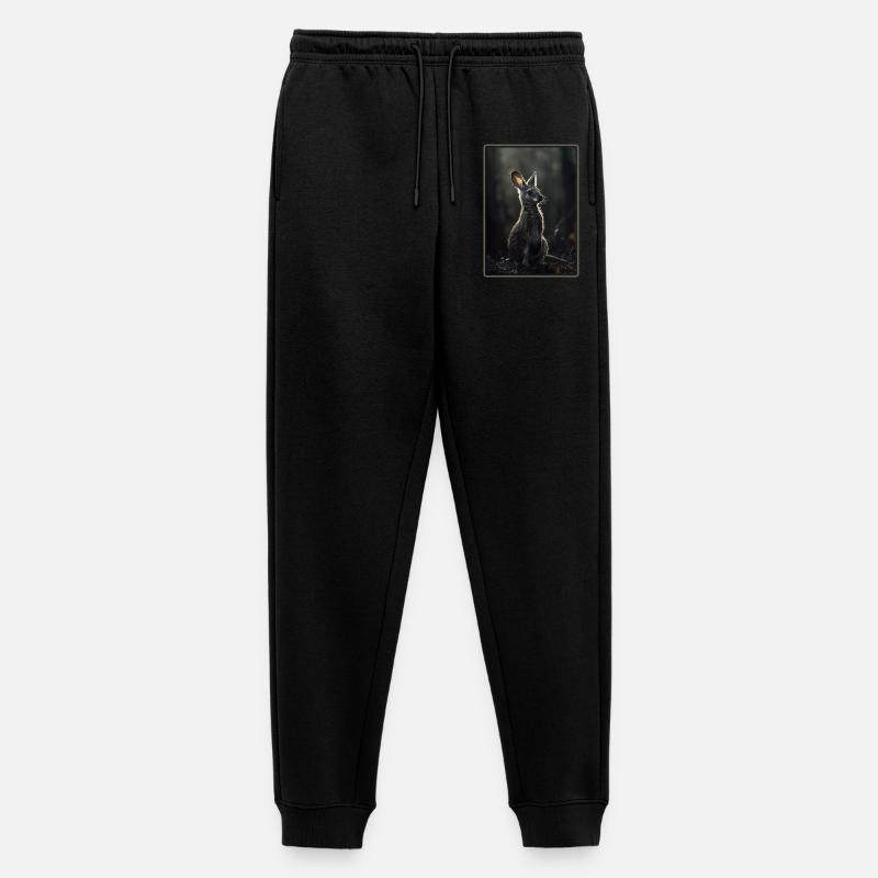 Wallabys Wallaby - Männer Premium Bio Jogginghose - Schwarz
