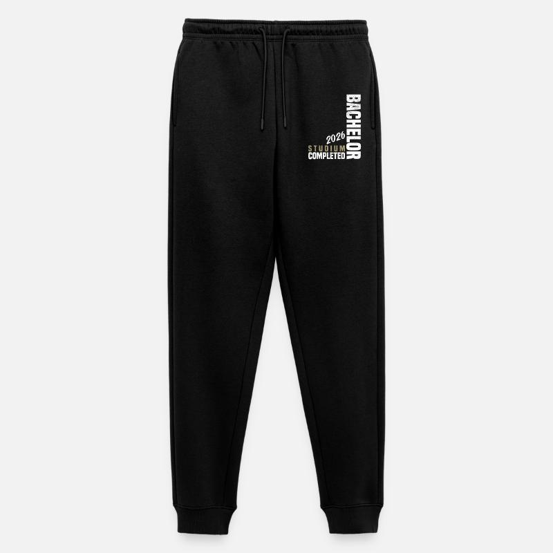 Bachelor Abschluss 2026 - Männer Premium Bio Jogginghose - Schwarz