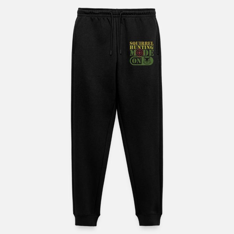Eichhörnchenjäger Baumratte - Männer Premium Bio Jogginghose - Schwarz