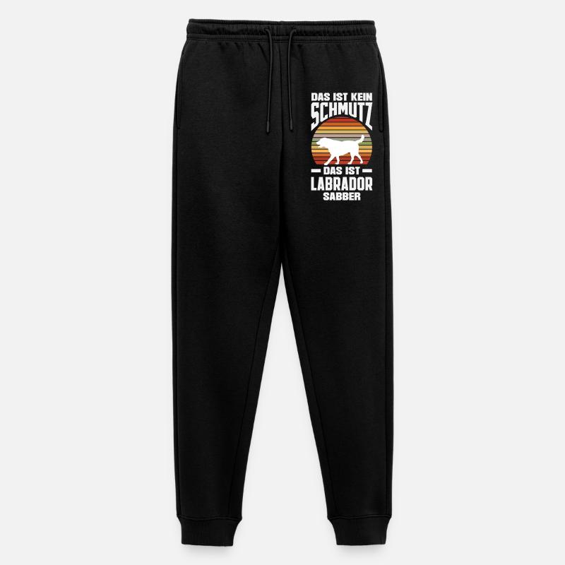Labrador Tricks - Männer Premium Bio Jogginghose - Schwarz