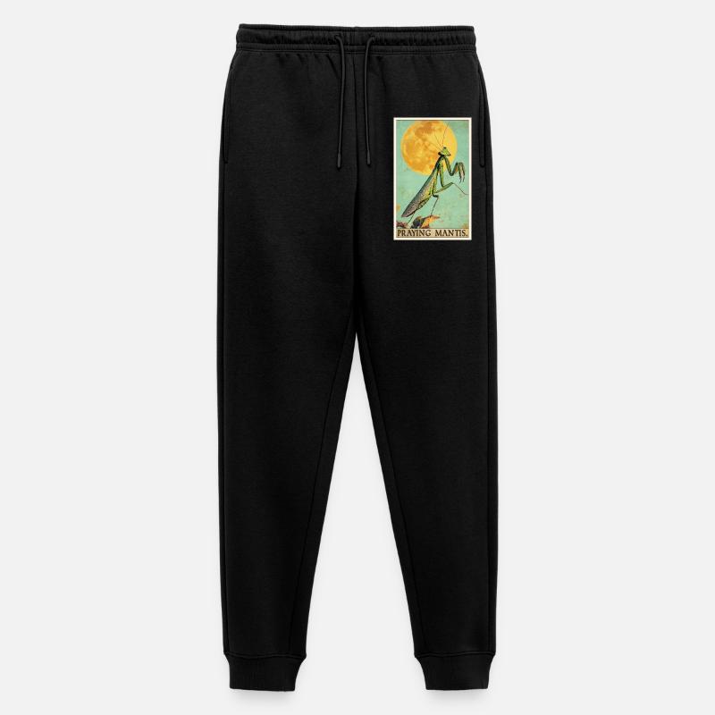 Gottesanbeterinnen Gottesanbeterin - Männer Premium Bio Jogginghose - Schwarz