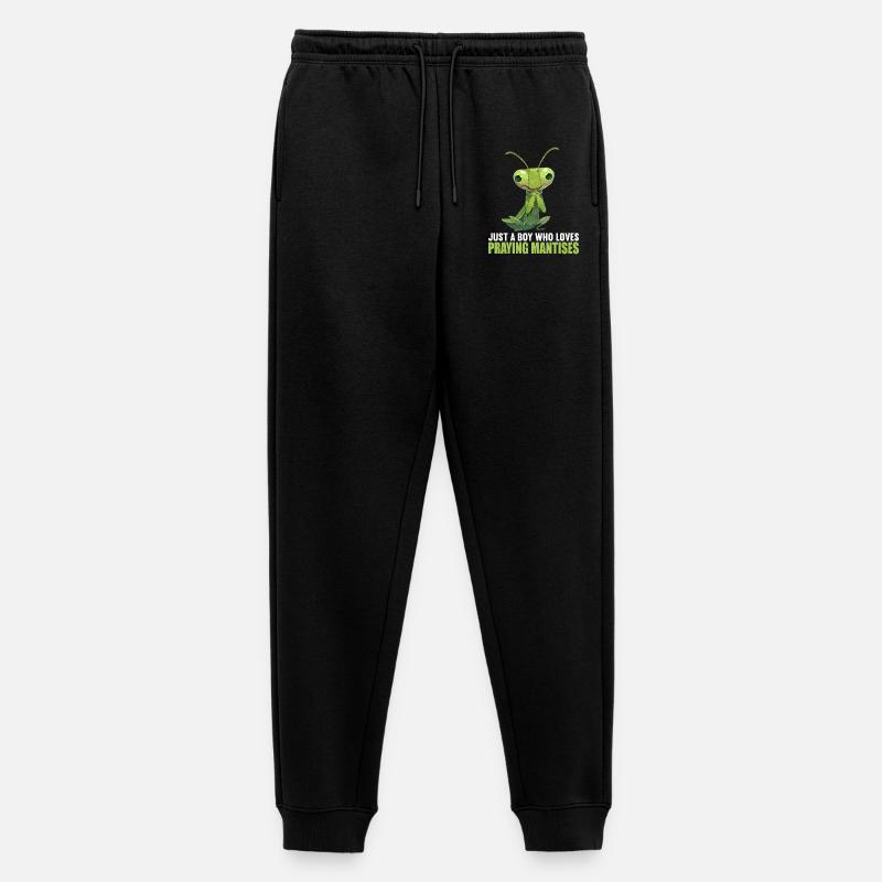 Gottesanbeterinnen Gottesanbeterin - Männer Premium Bio Jogginghose - Schwarz