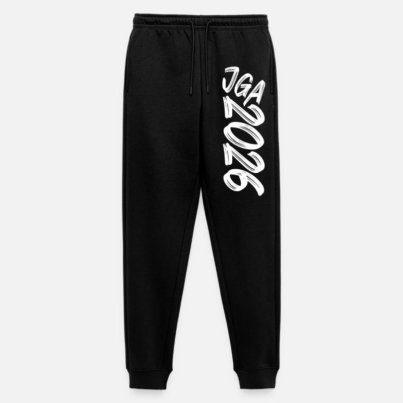 JGA 2026 - Männer Premium Bio Jogginghose - Schwarz