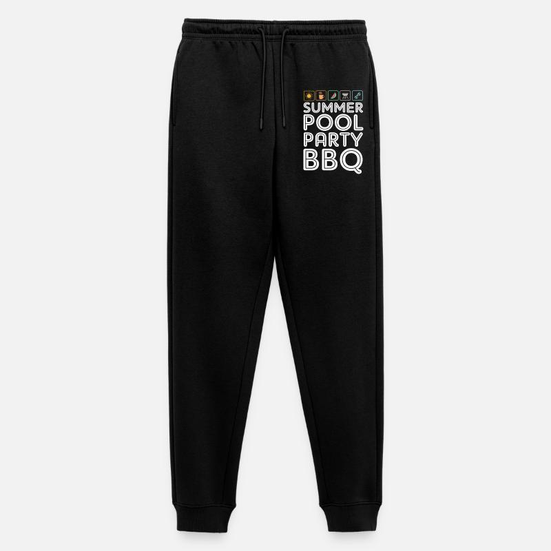Pool Party - Männer Premium Bio Jogginghose - Schwarz