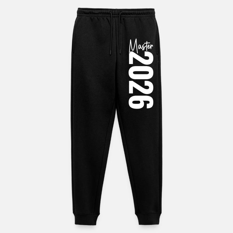 Master 2026 - Männer Premium Bio Jogginghose - Schwarz