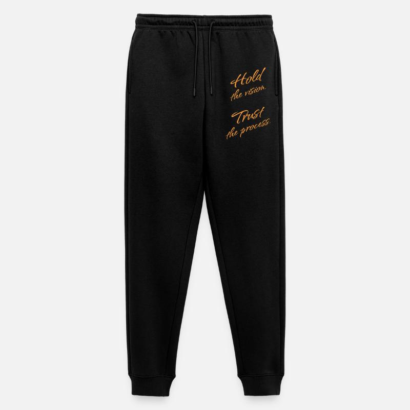 Hold the Vision, Trust the Process. - Männer Premium Bio Jogginghose - Schwarz