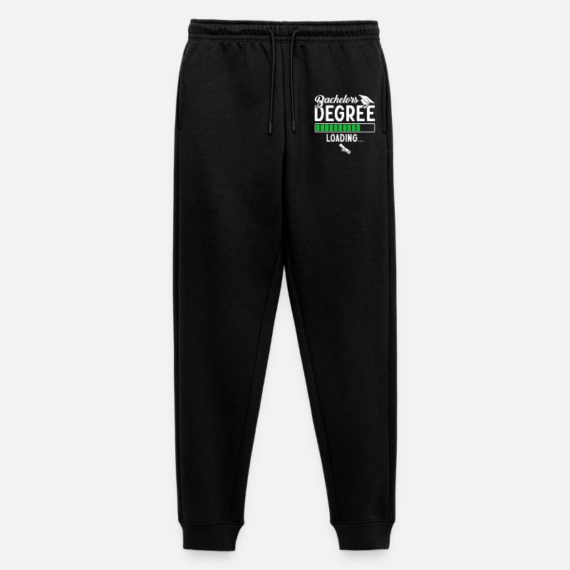 Bachelor-Abschluss-Laden - Männer Premium Bio Jogginghose - Schwarz