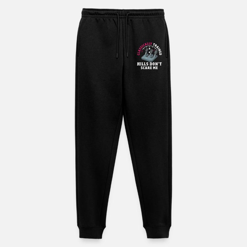 Manuelles Auto, Klassisch Ausgebildeter - Männer Premium Bio Jogginghose - Schwarz