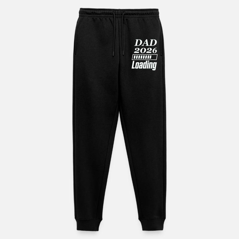 DAD 2026 Loading - Männer Premium Bio Jogginghose - Schwarz