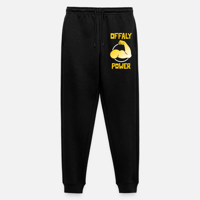 Offaly Power - Männer Premium Bio Jogginghose - Schwarz