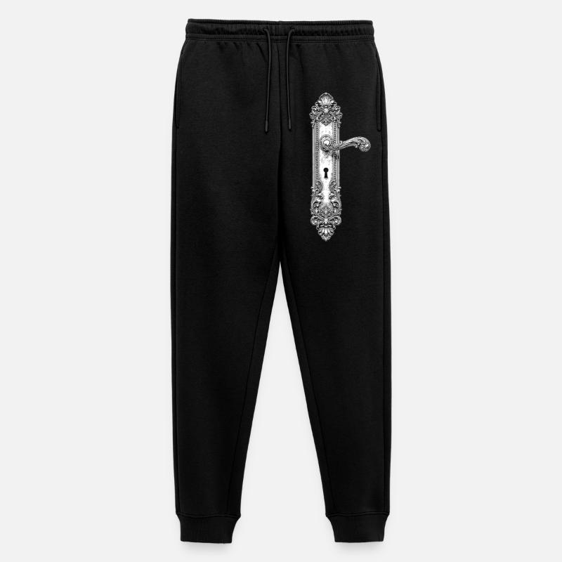 Schlüsseldienst - Männer Premium Bio Jogginghose - Schwarz