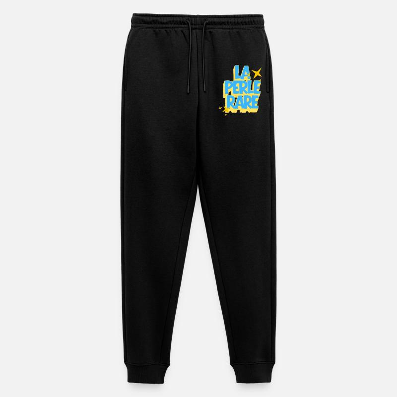 Die seltene Perle, positives Zitat - Männer Premium Bio Jogginghose - Schwarz
