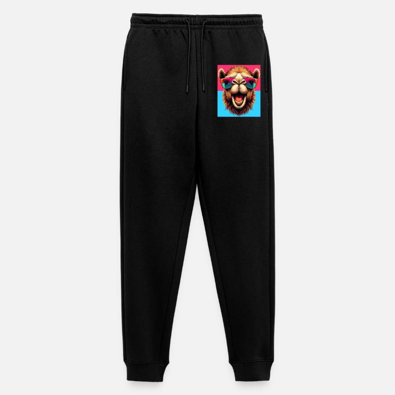 Kamel - Männer Premium Bio Jogginghose - Schwarz