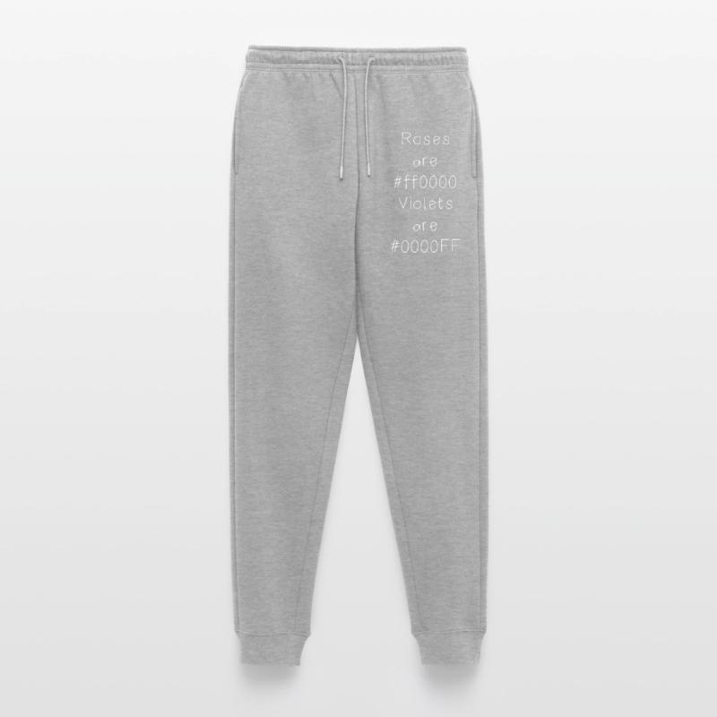 Hex color code joke for developers, coders and web... Men's Premium Organic Joggers