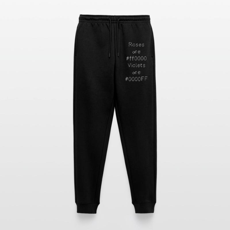 Hex color code joke for developers, coders and web... Men's Premium Organic Joggers
