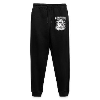 Minimalistisches Blut Tropfen Horror Design - Männer Premium Bio Jogginghose - Schwarz - Vorne - Thijin (182cm)