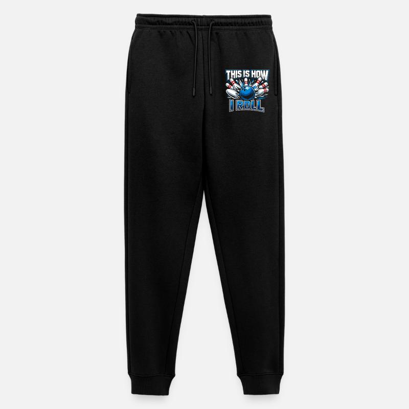 This Is How I Roll - Männer Premium Bio Jogginghose - Schwarz