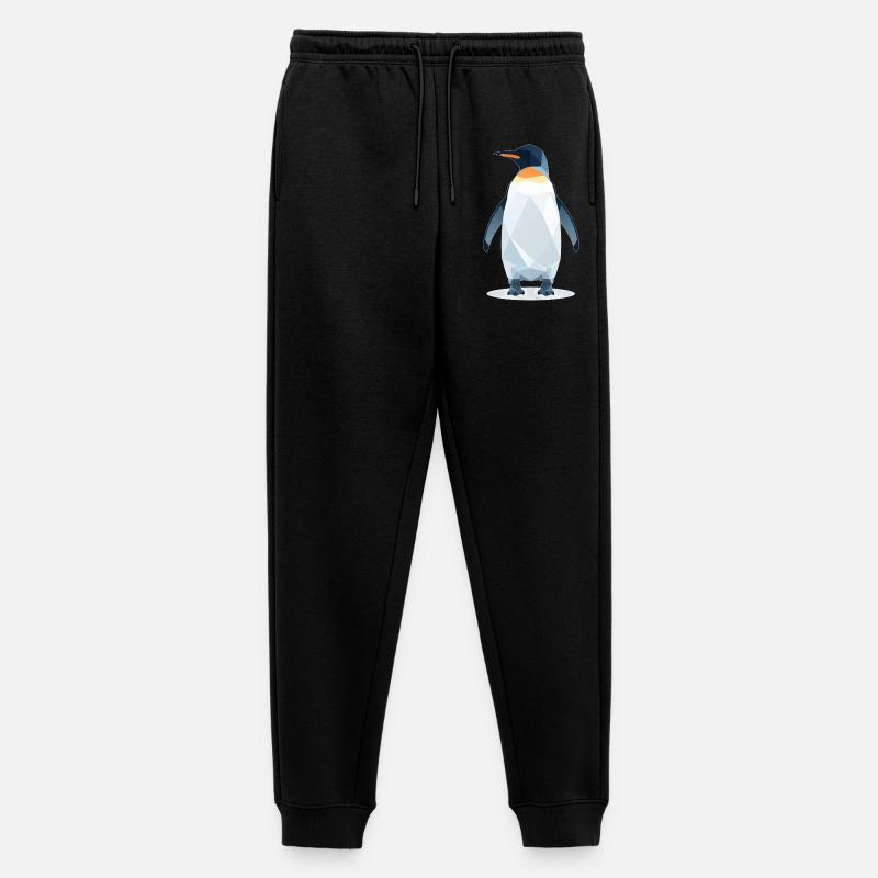 Pinguin Style - Männer Premium Bio Jogginghose - Schwarz