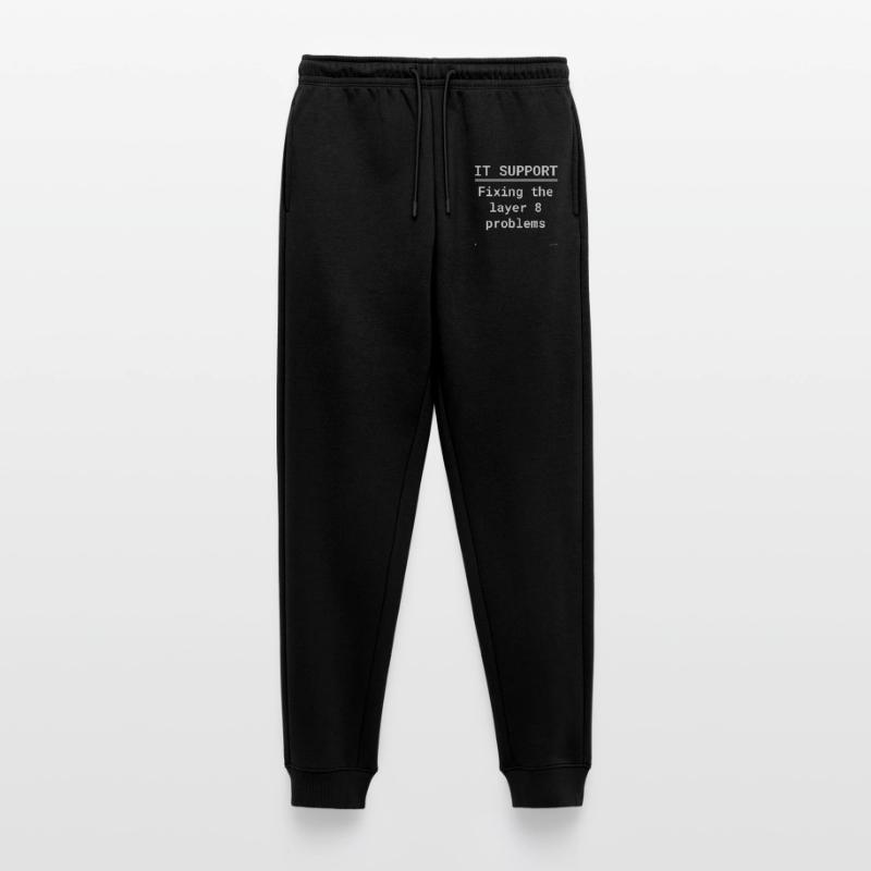 IT Support: Fixing Layer 8 Problems Men's Premium Organic Joggers