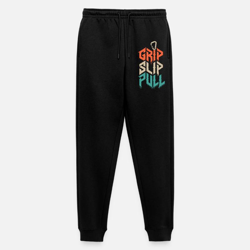 Grip Slip Pull Climbing Grunge - Pantalon de jogging Premium bio Homme - noir
