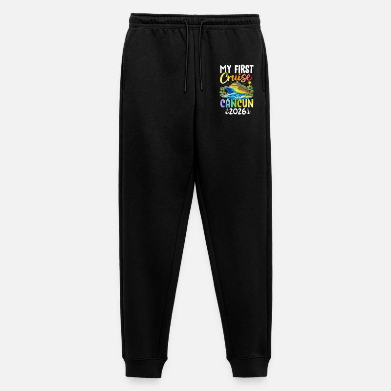 My First Cruise Cancun 2026 - Männer Premium Bio Jogginghose - Schwarz