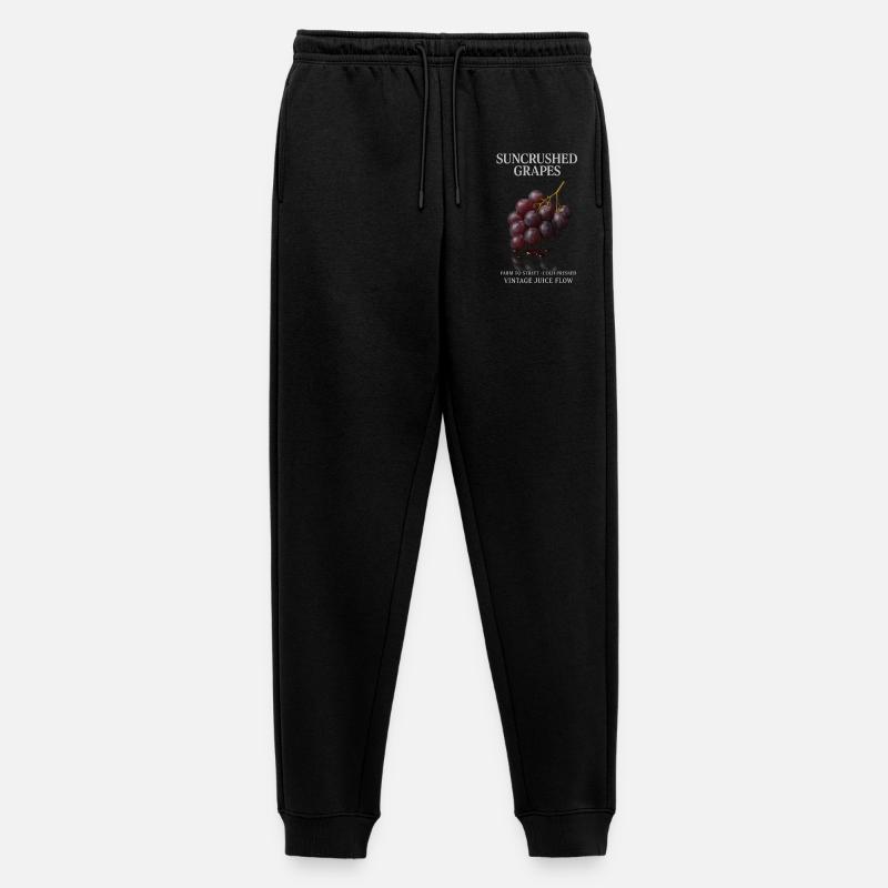 Trauben Obst Weintrauben Sommer - Männer Premium Bio Jogginghose - Schwarz