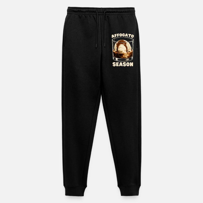 Affogato Saison - Männer Premium Bio Jogginghose - Schwarz