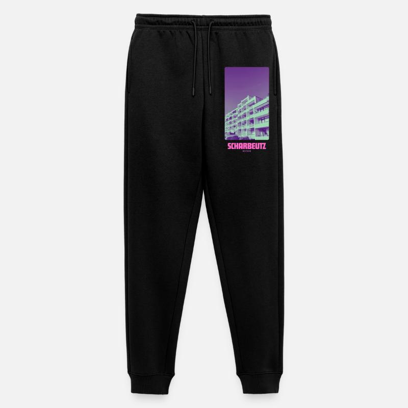 Scharbeutz Ostsee - Männer Premium Bio Jogginghose - Schwarz