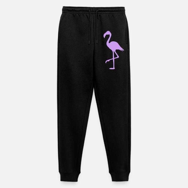 flamingo - Männer Premium Bio Jogginghose - Schwarz