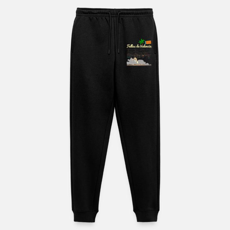 Fallas de Valencia Mascleta - Männer Premium Bio Jogginghose - Schwarz
