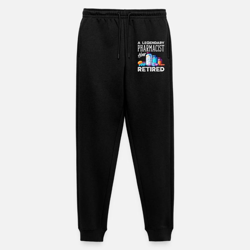 Apotheker Pharmazeutisch-technischer - Männer Premium Bio Jogginghose - Schwarz