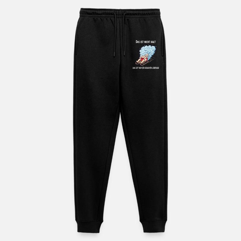 Ein bisschen lebendig - Männer Premium Bio Jogginghose - Schwarz