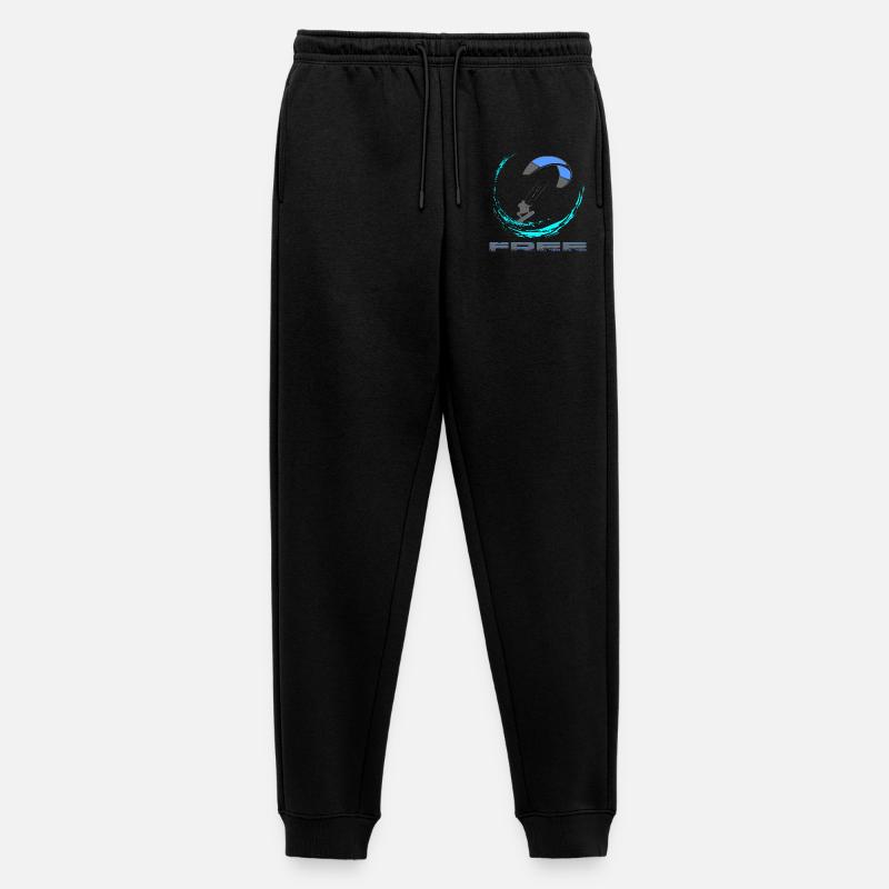 Kitesurf - Männer Premium Bio Jogginghose - Schwarz