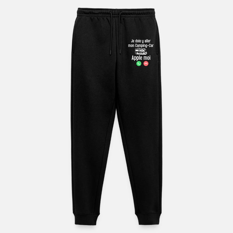 Wohnmobil Apple me - Männer Premium Bio Jogginghose - Schwarz