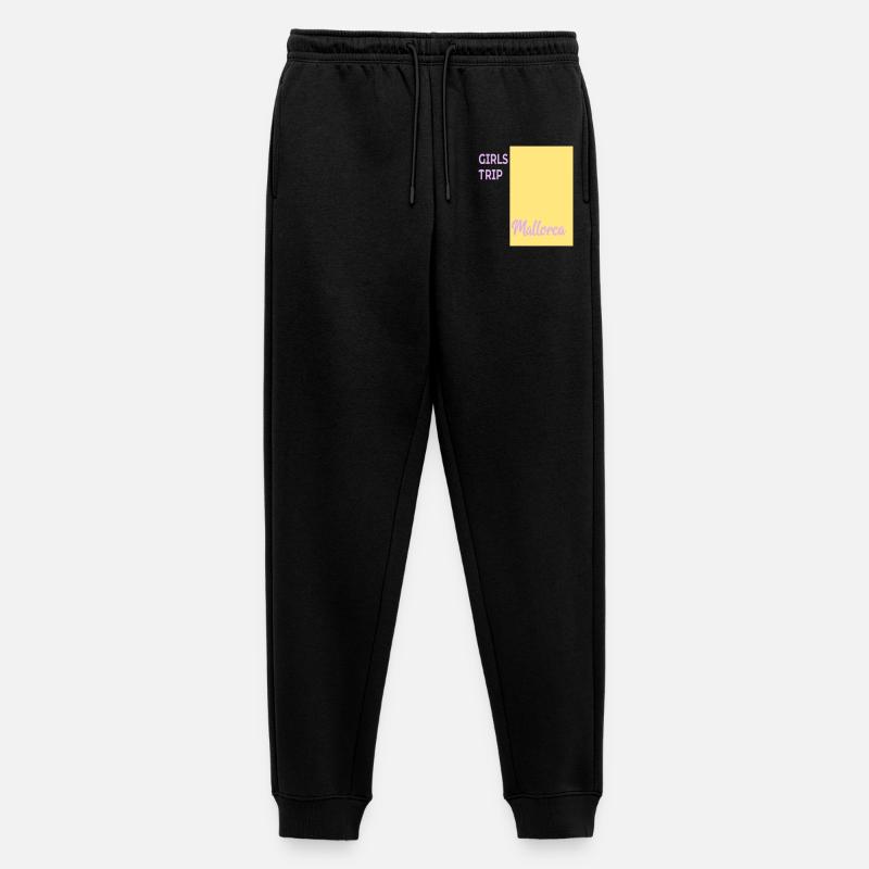 Mädchen Mallorca - Männer Premium Bio Jogginghose - Schwarz