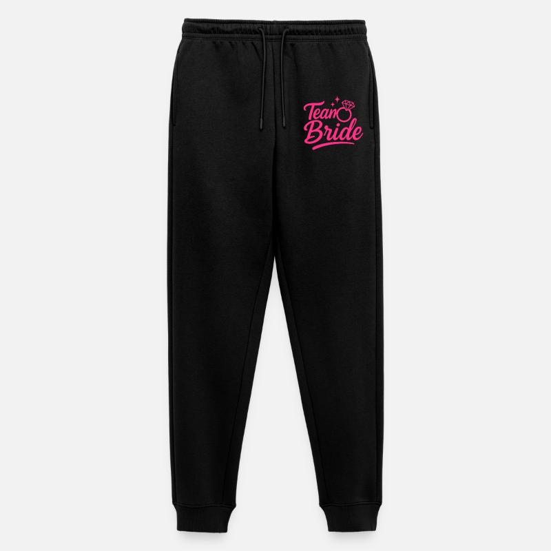 Script de la bague rose de l’équipe Mariée - Pantalon de jogging Premium bio Homme - noir