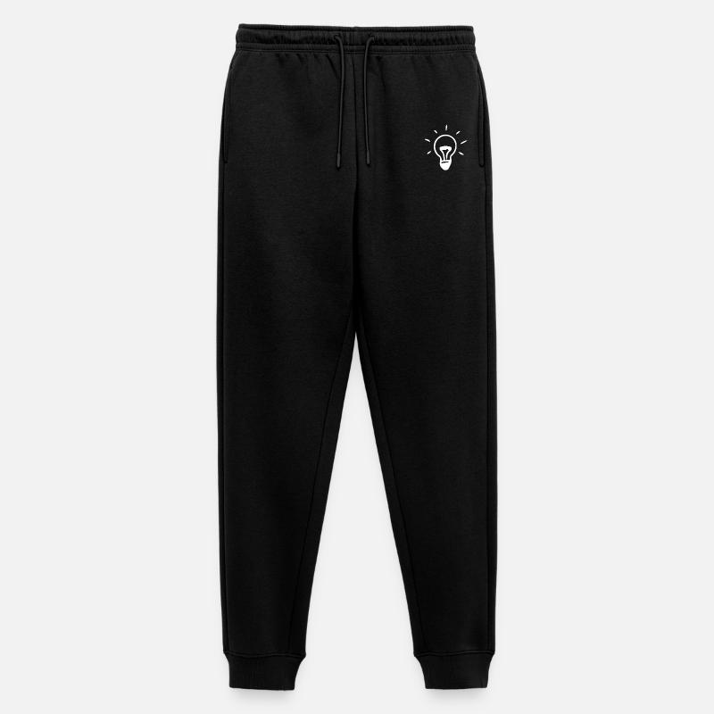 Idee - Männer Premium Bio Jogginghose - Schwarz