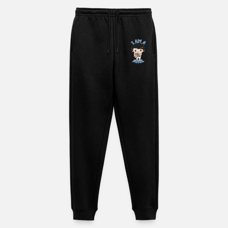 Krankenpfleger - Männer Premium Bio Jogginghose - Schwarz