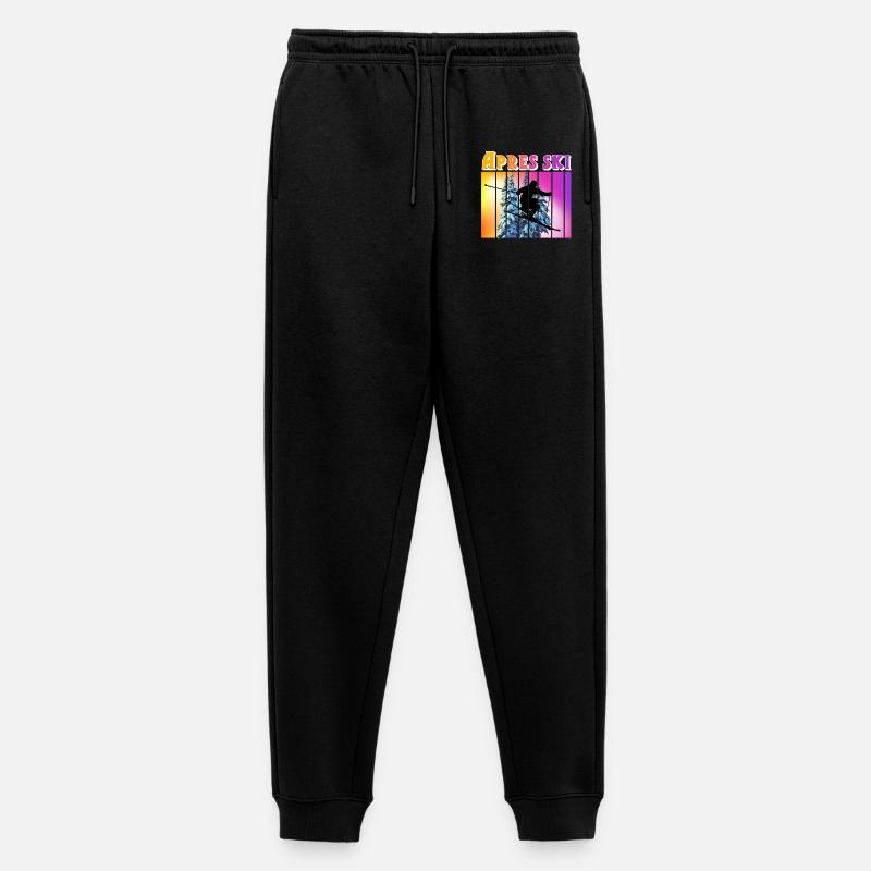 Apres Ski - Männer Premium Bio Jogginghose - Schwarz