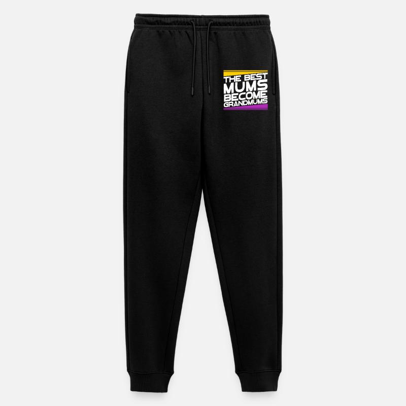 Oma Glückwunsch Großmutter Großmama Statement - Männer Premium Bio Jogginghose - Schwarz