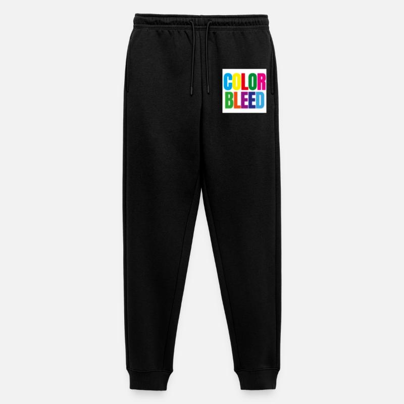 ColorBleed - Männer Premium Bio Jogginghose - Schwarz